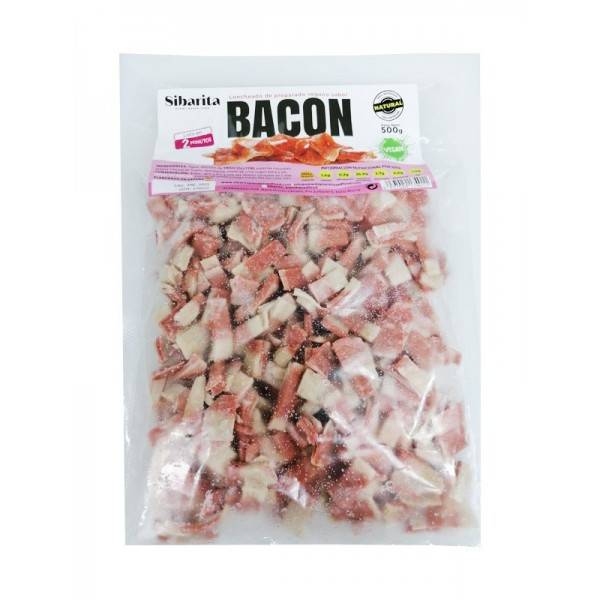 congelado vegano estilo bacon troceado 500 g