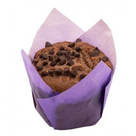 muffin de cacao con pepitas de chocolate 75g 20 und