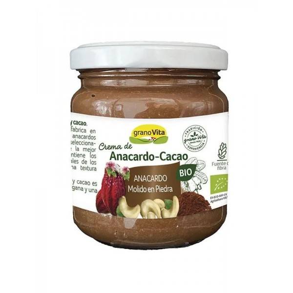 crema de anacardo bio con cacao y sirope de d til 175 g