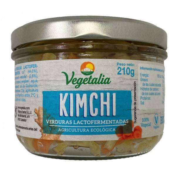 lactofermentado kimchi tradicional fresco bio 210gr