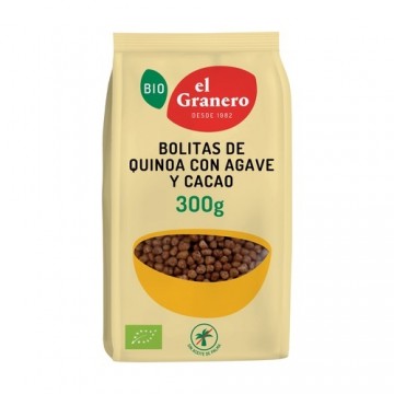bolitas de quinoa con agave y cacao bio 300 g