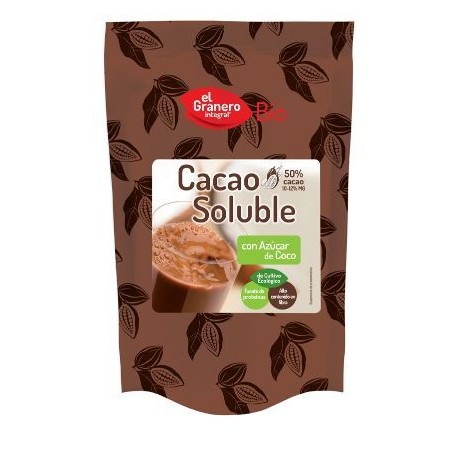 cacao soluble con azucar de coco bio 350 g