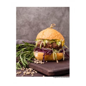 congelado mini burger vegana 20g caja 100 unid