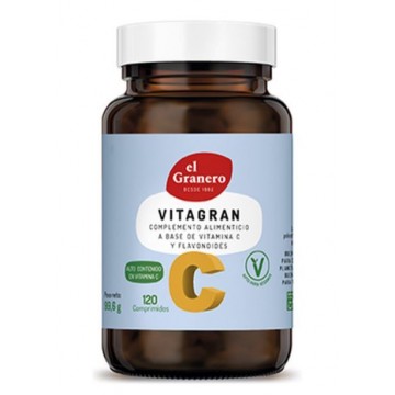vitagran c vitamina c y bioflavonoides 120 comp 830 mg