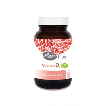vitamin d3 vegana 1000 ui cap 60 cap 330 mg