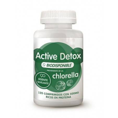 active detox biodisponible chlorella 500 mg 120 comp