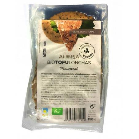 refrig lonchas tofu provenzal bio 150g