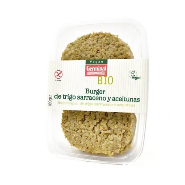 refrig burger vegetal de aceitunas y trigo sarraceno sin gluten 180gr