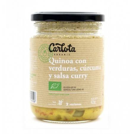 quinoa verduras curcuma y curry 425gr