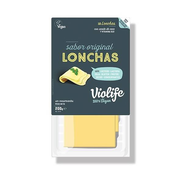 refrig queso violife original lonchas 200 gr