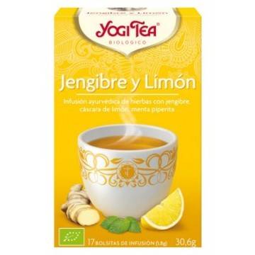 yogi tea jengibre limon bio 17 bolsitas