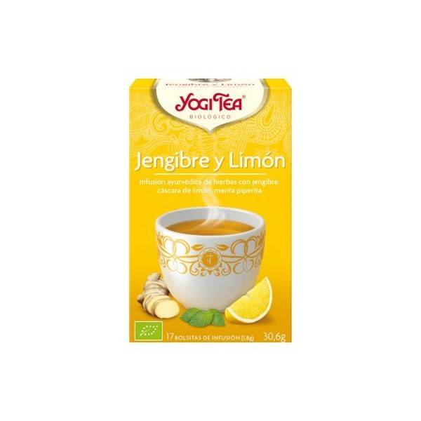yogi tea jengibre limon bio 17 bolsitas