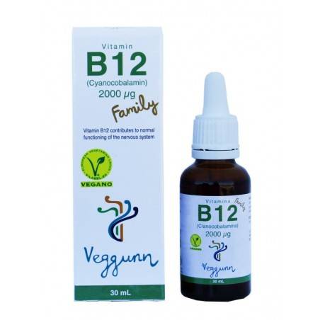 veggunn vitamina b12 family 30ml