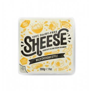 refrig estilo queso vegano cheddar semicurado bloque 200 g