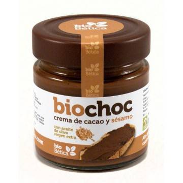 biochoc crema de cacao sesamo bio 200gr cristal