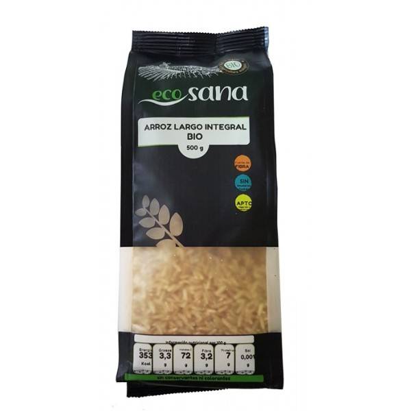 arroz largo integral bio 500 gr ecosana