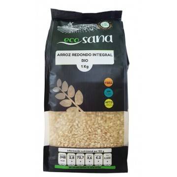 arroz redondo integral bio 1kg ecosana