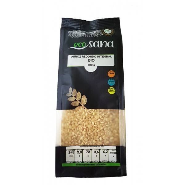 arroz redondo integral bio 500gr ecosana