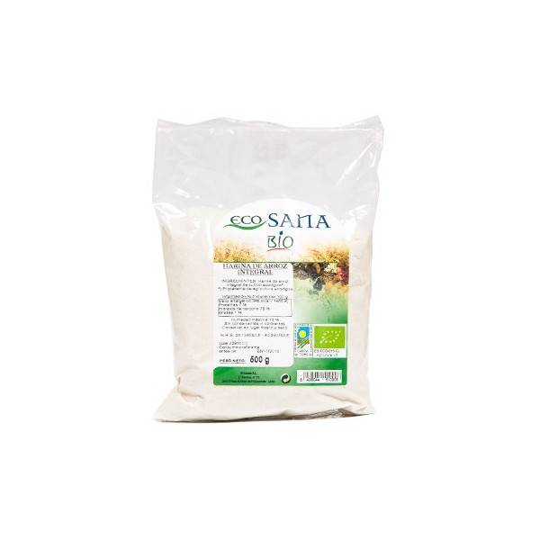 harina arroz integral bio 500gr ecosana