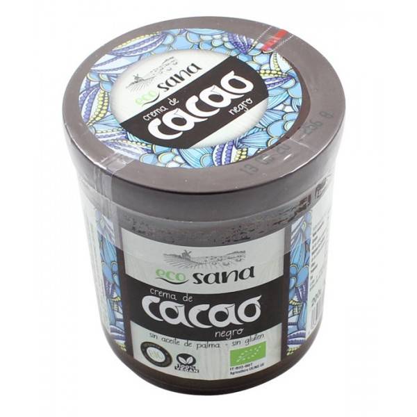 crema cacao negro 200gr ecosana