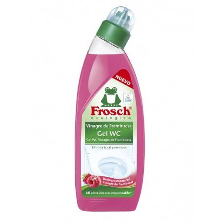 limpia wc gel vinagre frambuesa ecologico frosch 750ml