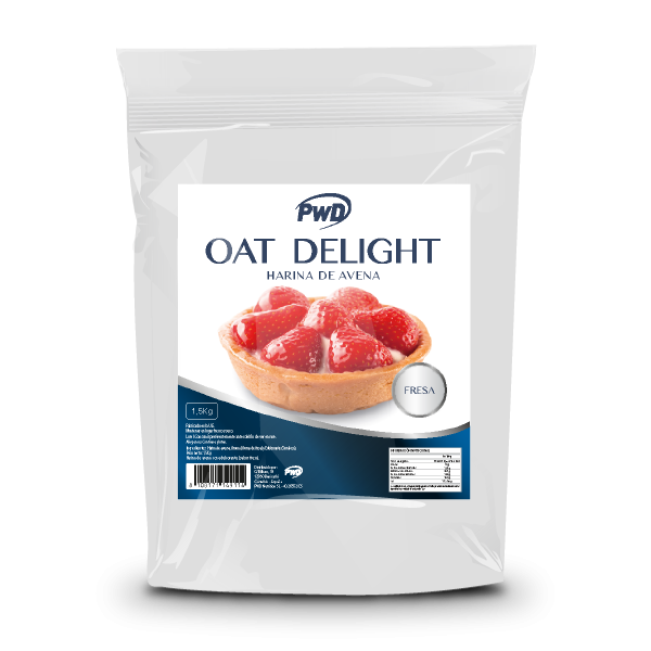 harina de avena oat delight fresa 15 kg