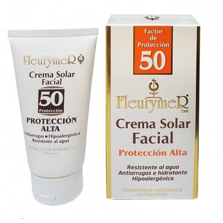 crema solar facial spf 50 tubo 80ml