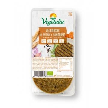 refrig vegeburguer seitan zanahoria bio 160 g ccpae