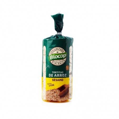 tortitas arroz sesamo biocop 200 g