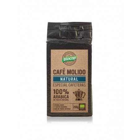 cafe molido 100 arabica biocop 250 g