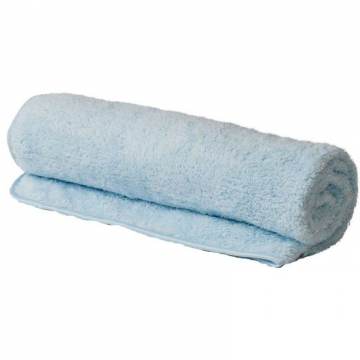 toalla azul microfriba irisana 120x80