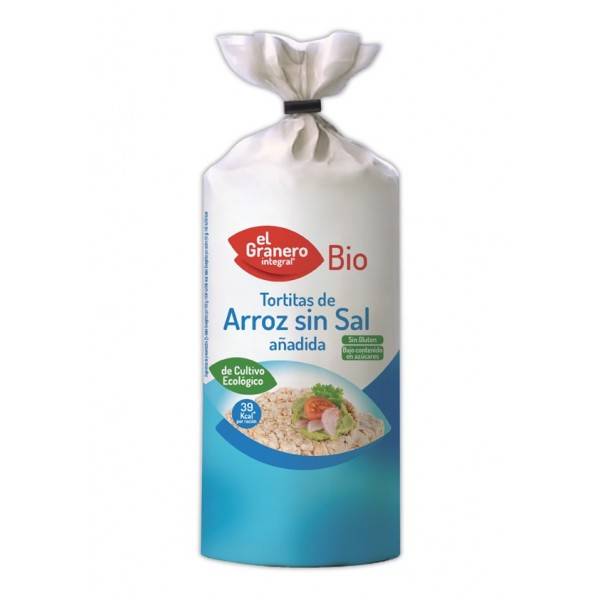 tortitas de arroz sin sal a adida bio 115 g