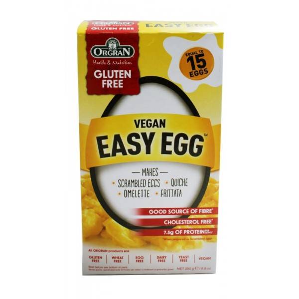 easy egg vegan sucedaneo de huevo entero 250 gr